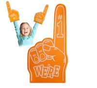 Finger Prop, Dedo de espuma deportiva, material EVA, varios colores, con somos la mejor impresión, para partidos de fútbol, juegos de baloncesto, eventos escolares