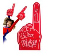 Finger Prop, Dedo de espuma deportiva, material EVA, varios colores, con somos la mejor impresión, para partidos de fútbol, juegos de baloncesto, eventos escolares