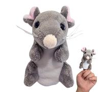 Finger Puppet Toys - Mice Hand Doll for Storytime Play | Soft Plush with Cute Animal Design, Interactive Role Play Accessory, Children Birthday Holiday Party Gift, Engaging Learning Entertainment