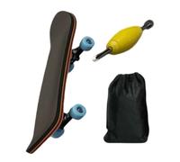 Finger Skate Board - Wooden Handheld Game, Bearing Skateboard for Fun Play, Mini Trick Toy, Desktop Dorm Decor with Smooth Rolling, Student Adult Skill Board for Sports Entertainment