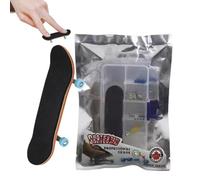 Finger Skateboards - 50g Maple Skateboard Toy | 3.94x1.18x0.79 Inches Portable Finger Training Toys, Educational Fingertip Board Suitable For Travel Home School