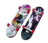 Finger Skateboards - Mini conjunto de teclas, juguete de monopatín | Consejos para dedos innovadores, accesorio para juegos deportivos profesionales para niños y niñas regalos fiesta novedad regalo Jo