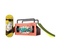 Finger Skateboards - Miniature Hand Board Trainer, Professional Fingerboard Deck Set with High Performance Bearings, Portable Precision Movement Gadget, Ideal for Skill Development Workplace Stress Re