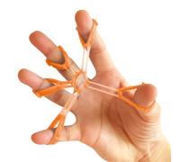 Finger Strength Trainer - 2.95x2.56 Inches Strengthens Grip Strengthener | Hand Grip Strengthener | Hand Stretch Strengthiner Aid | Sturdy Fitness Gripper Extension Tool for School Offices Gym