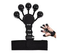 Finger Strengthener Gripsters Strength Trainer, Finger Grip Strengthener, Hand Grip Strengthener, (13LB, 17LB, 21LB) Adjustable Resistant Levels Finger Grip Strength Trainer For Muscle Strength