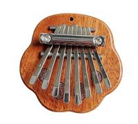Finger Thumb Piano, 8 Key Mini Marimba Instrument, 2.76x2.36x0.98 inches Portable Exquisite Musical Pendant, Toy for Relaxing Sound Play, Children Music, Travel, Kids
