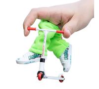 Finger Toys - Finger Board Set, Detachable Finger Toy Skateboards - Metal Alloy Finger Scooter with Finger Pants Finger Shoes and Tools For Kids, Adults, and Decoration For Desk