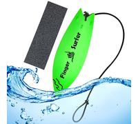 Finger Wind Surf Board - 12*3.8*0.2cm Mini Fingerboard Wind Surf Toy With Sail For Desk Play And Trick Practice, Small Surfboard Finger Toy For Kids And Adults, Fun Desktop Game Collectible Stress