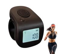 Fingerclicker, Wasserdichter Gegenklicker | LED-Display-Clicker mit Fingerringdesign, Präzises Sport- und Trainingszubehör für Leichtathletik und Teamtraining Feldgerätezubehör für junge Menschen älte