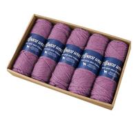 Fingering Weight Yarn - Soft Alpaca Wool Crochet Thread, Sock Weight Comfortable Thin Yarn for Knitting Scarves, Handmade Projects, for Family and Friends, Crafting Supplies