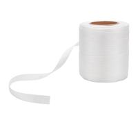 FINGERINSPIRE 3/4" x 328' Rollo de Fleje de Cuerda Tejida 19 mm de ancho 2645 lb Rollos de fleje de cuerda tejida para reforzar cajas, empaquetar paquetes, organizar cables y embalaje logístico