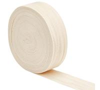 FINGERINSPIRE Cinta de sarga de algodón de 20 m, 40 mm de ancho, cinta de sarga de seda de maíz, cinta de espiga para costura, manualidades, cinta de encuadernación para accesorios de ropa