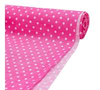 FINGERINSPIRE Mini paquete de tela con lunares para acolchar, 102 x 158 cm, algodón rosa caliente, tela de patchwork, para coser y manualidades, artículos de manualidades, accesorios de ropa