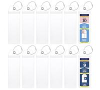 FINGERINSPIRE Royal Caribbean Celebrity - 12 etiquetas de equipaje para cruceros, 21 x 6,4 cm, transparentes, impermeables, para equipaje, utensilios de viaje, accesorios de cruceros