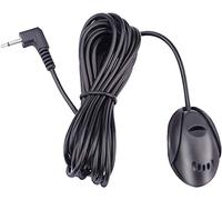 FingerLakes Micrófono externo de 3,5 mm para unidad principal de vehículo, Bluetooth, receptor de radio estéreo GPS DVD con cable de 3 m Plug and Play, FL11