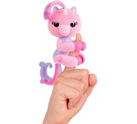 FINGERLINGS - Magic Moods Mimi - Colgador Mimi de unicornio con tono dedo, peluche electrónico para niños a partir de 5 años, animal interactivo, 70 sonidos y reacciones divertidas, idea de regalo,