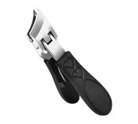 Fingernail Clipper - Angled Thick Nail Trimmer for Manicure, Pedicure & Tra | Clip de dedo con diseño de pinza para manicura precisa y pedicura. Fuerte y blades hacen que sea adecuado para trimm