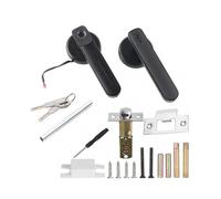 Fingerprint Electronic Door Lock with Key - Smart Semiconductor Home Security Device for Enhanced Protection