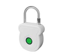 Fingerprint Padlock -Smart Candado | Keyless Lock For Gym Locker | Impermeable Fingerprint Recargable Padlock For Garage Gate Shed Travel Wardrobe Cabinet | Suitable For Gym Locker, Door