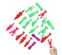 Fingerspielzeug Zum Anbringen an Der Wand,MeereslebwesenFingerger, lustige -Simulationstiere - Slingshot Marine Life Finger Slingshot Tierspielzeug Ornament für Flugspiele und Partygeschenke