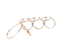 Fingerstyle Plectrum Pulgares Picks - Portable Metal Guitarra, Fuerte Aleación Pulgares para Fingerstyle Técnica | Guitarra Acústica, Bajo, Banjo, Ukulele, Principiantes y Uso Profesional