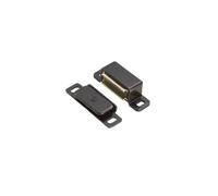 Fingertip Design FTD840BLK FTD - Captura magnética de acero (tracción de 6 kg, 46 x 15 x 14 mm), color negro mate