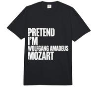 Fingir Im Wolfgang Amadeus Mozart Compositor Pianista Comfort Colors Adult Heavyweight T-Shirt