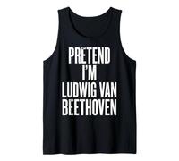 Fingir Que Soy Ludwig Van Beethoven Camiseta sin Mangas