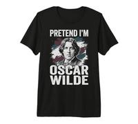 Fingir Que Soy Oscar Wilde Poeta Camiseta Premium