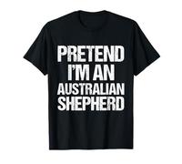 Fingir que soy un pastor australiano Halloween Camiseta