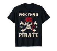 Fingir que soy un pirata divertido Halloween Talk Like a Pirate Day Camiseta