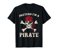 Fingir que soy un pirata divertido Halloween Talk Like a Pirate Day Camiseta