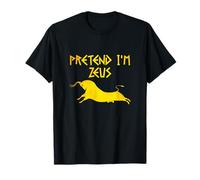 Fingir Que Soy Zeus un Toro magnífico Divertido Halloween Camiseta