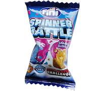 Fini Bubble Gum Spinner Battle - Goma de mascar con núcleo líquido (5 g)