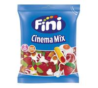 Fini Cinema Mix | Gominolas Surtidas | Caramelos de Goma Sin Gluten y Sin Grasas | Golosinas y Chuches para Cumpleaños, Navidad, Halloween y Regalos - 500 gr