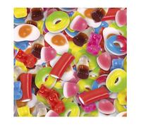 Fini Clear Little Mix, Caramelos de Goma, Ositos Gominola, Coca Cola, Huevos de Chuches, 1 Kg APROX 500U SABOR TOP ORIGINAL MEZCLA PERFECTA