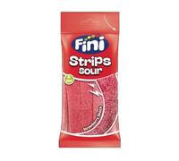 Fini Golosinas - Lenguas Fresa Pica Strips Sour 125 g