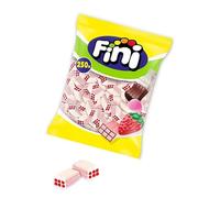 Fini Golosinas Surtidas - Bolsas 250 Unidades | Chuches para Fiestas, Cumpleaños, Eventos y Piñatas | Golosinas sin Gluten | Surtido de Calidad para Compartir (Ladrillos Nata Fresa 250u)