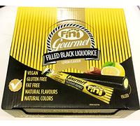 Fini Gourmet Regaliz Negro relleno de Limón [32 ud x 32 g]