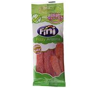 Fini Lenguas de Regaliz Sin Gluten Sabor Fresa - 80 gr (Paquete de 1)