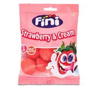 Fini Marshmallow Cubierto de Azúcar Sabor Fresa Nata - 75 gr
