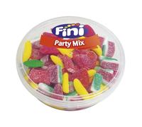 Fini Party Mix | Surtido de Gominolas de Sandía, Regaliz, Ladrillo, Plátano - Tarro 450 gr