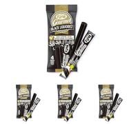 Fini - Regaliz Gourmet, 116g, Apto para Personas Veganas, Sin Gluten, Grasas, ni Colorantes conSabor Natural. (Paquete de 4)