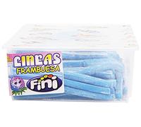 Fini Regaliz Relleno Sabor Frambuesa-Envase, 200 unidades