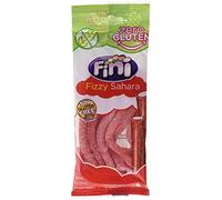 Fini Regaliz Sin Gluten Relleno Cubierto de Pica Sabor Fresa - 1 Paquete x 80 gr