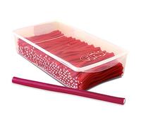 Fini Relleno Fresa | Regaliz Rojo - Tarro 200 unidades