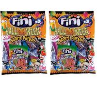 Fini Scary Party Mix | Surtido de Dulces Halloween con Gominolas, Piruletas, Geles y Chicles - 180 gr (Paquete de 2)