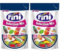 Fini | Selection Mix | Surtido de Caramelos de Goma, Regaliz, Chicle y Marshmallow | 150 gr | Chuche Ideal para Eventos, Cumpleaños, Halloween o Navidades (Paquete de 2)