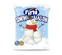 Fini Snow Mallow - Nubes Navidad, Espuma Dulce Sin Gluten - 76 gr