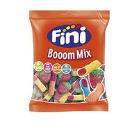 Fini Sour Booom Mix Gominolas Ácidas Dulces Surtidos de Caramelos de Goma Pica Golosinas y Chuches para Cumpleaños, Navidad, Halloween y Regalos - Bolsa 500 gr, 1 item